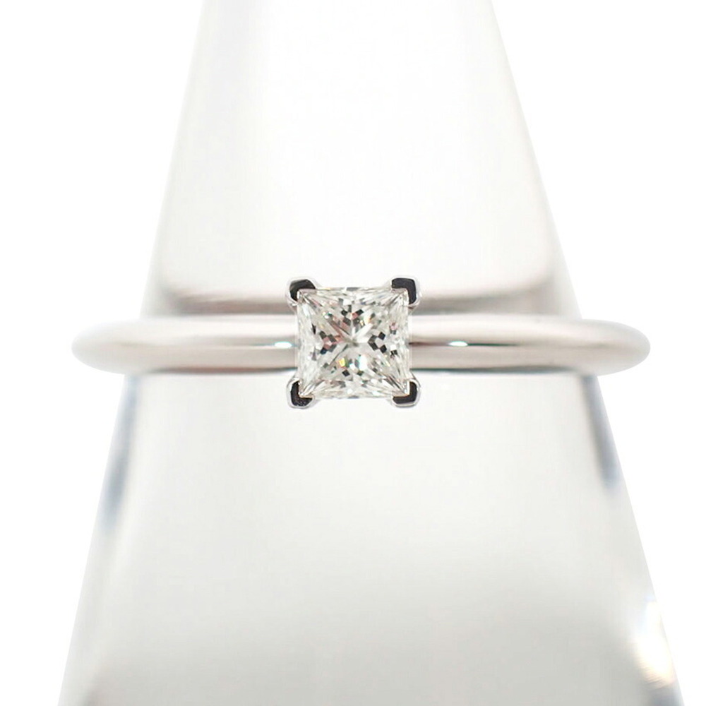 TIFFANY & CO. Silver Diamond Ring